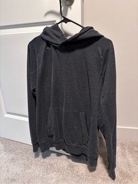 Zella Charcoal Hooded Pullover Sweatshirt